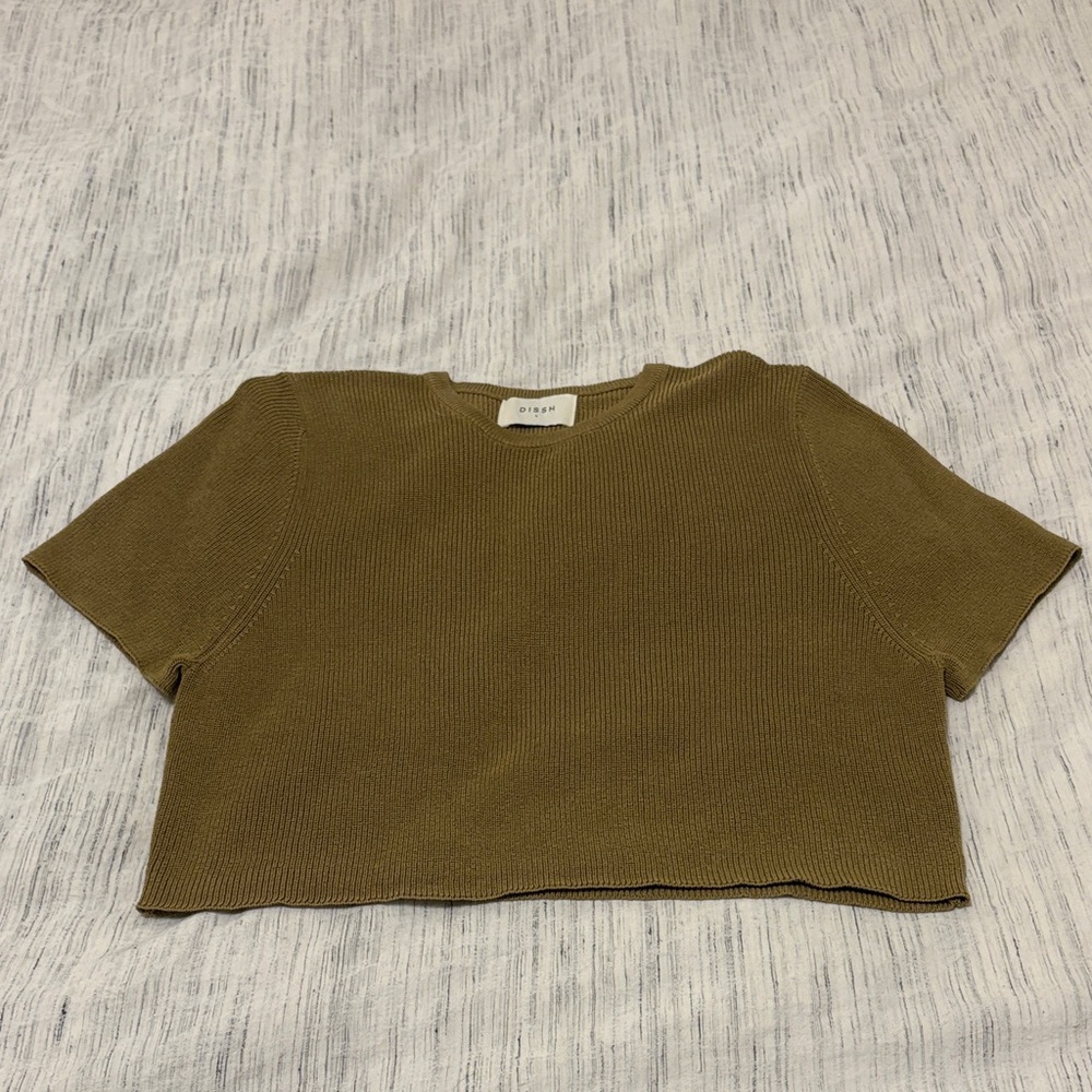 DISSH Olive Women's Crop Top